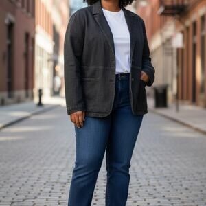 Chico's Charcoal Blazer